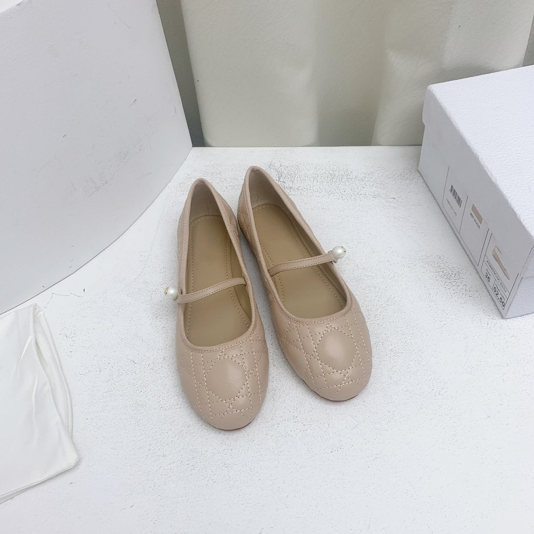 BALLET FLAT BEIGE MOP MIDDLE