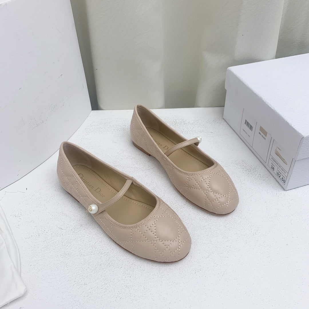 BALLET FLAT BEIGE MOP MIDDLE