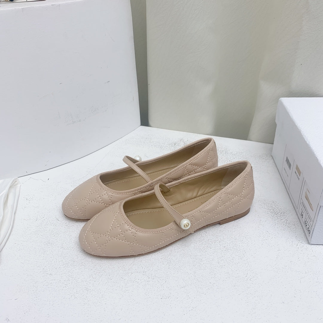 BALLET FLAT BEIGE MOP MIDDLE