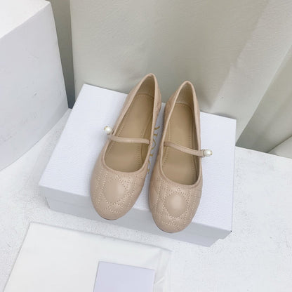 BALLET FLAT BEIGE MOP MIDDLE
