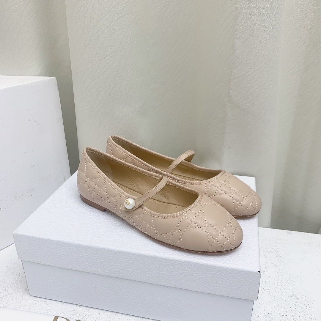 BALLET FLAT BEIGE MOP MIDDLE