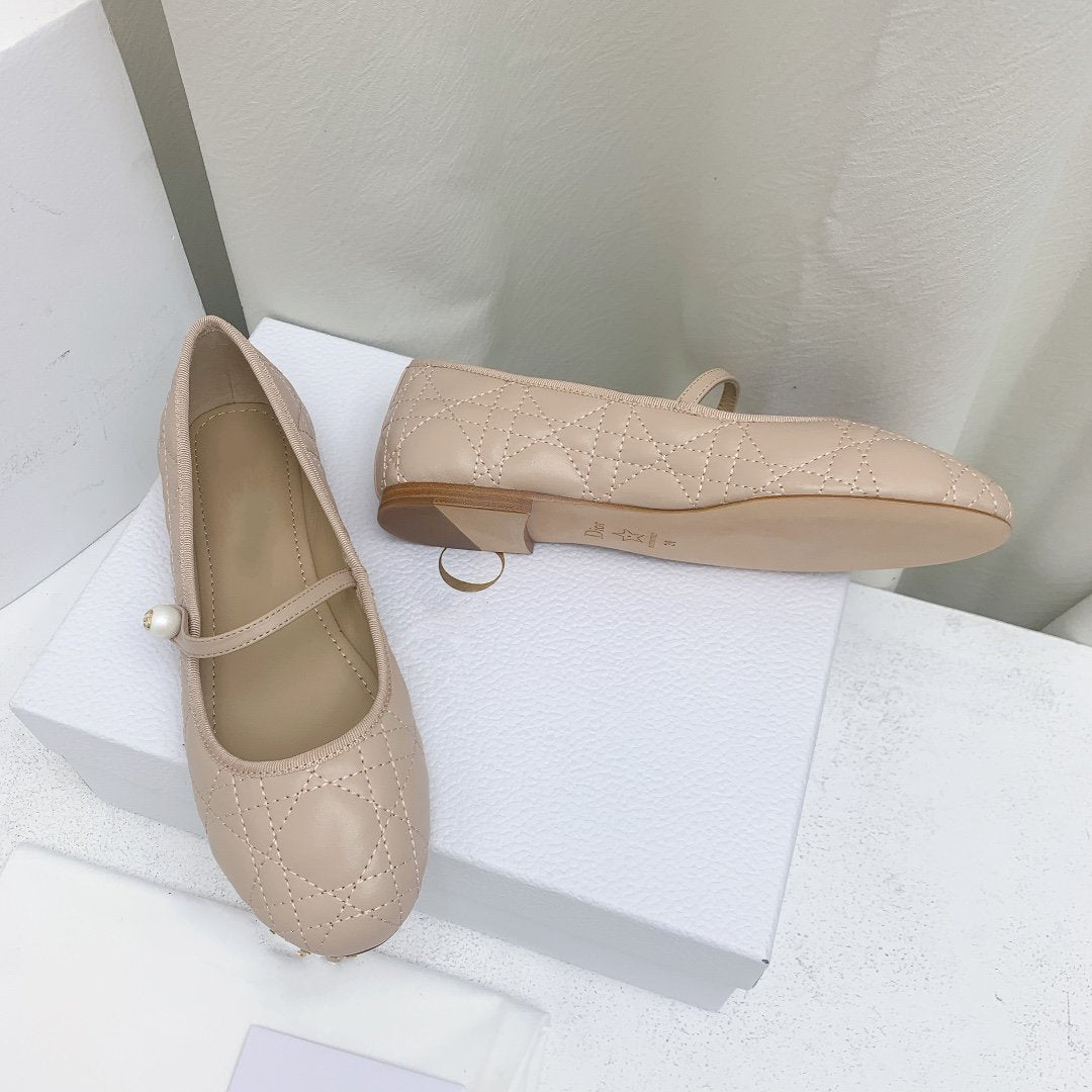 BALLET FLAT BEIGE MOP MIDDLE