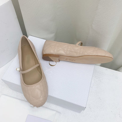 BALLET FLAT BEIGE MOP MIDDLE