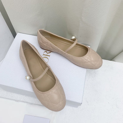 BALLET FLAT BEIGE MOP MIDDLE