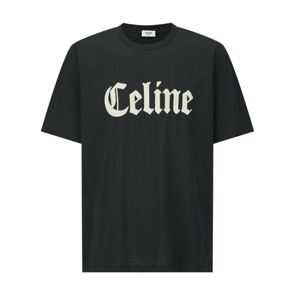 25ss Inscription embroidered short sleeves