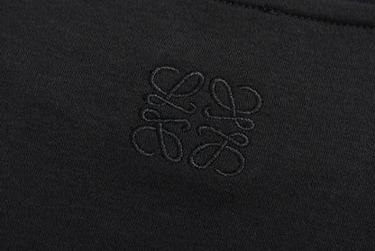 25ss Moon Embroidered Rabbit Short Sleeve
