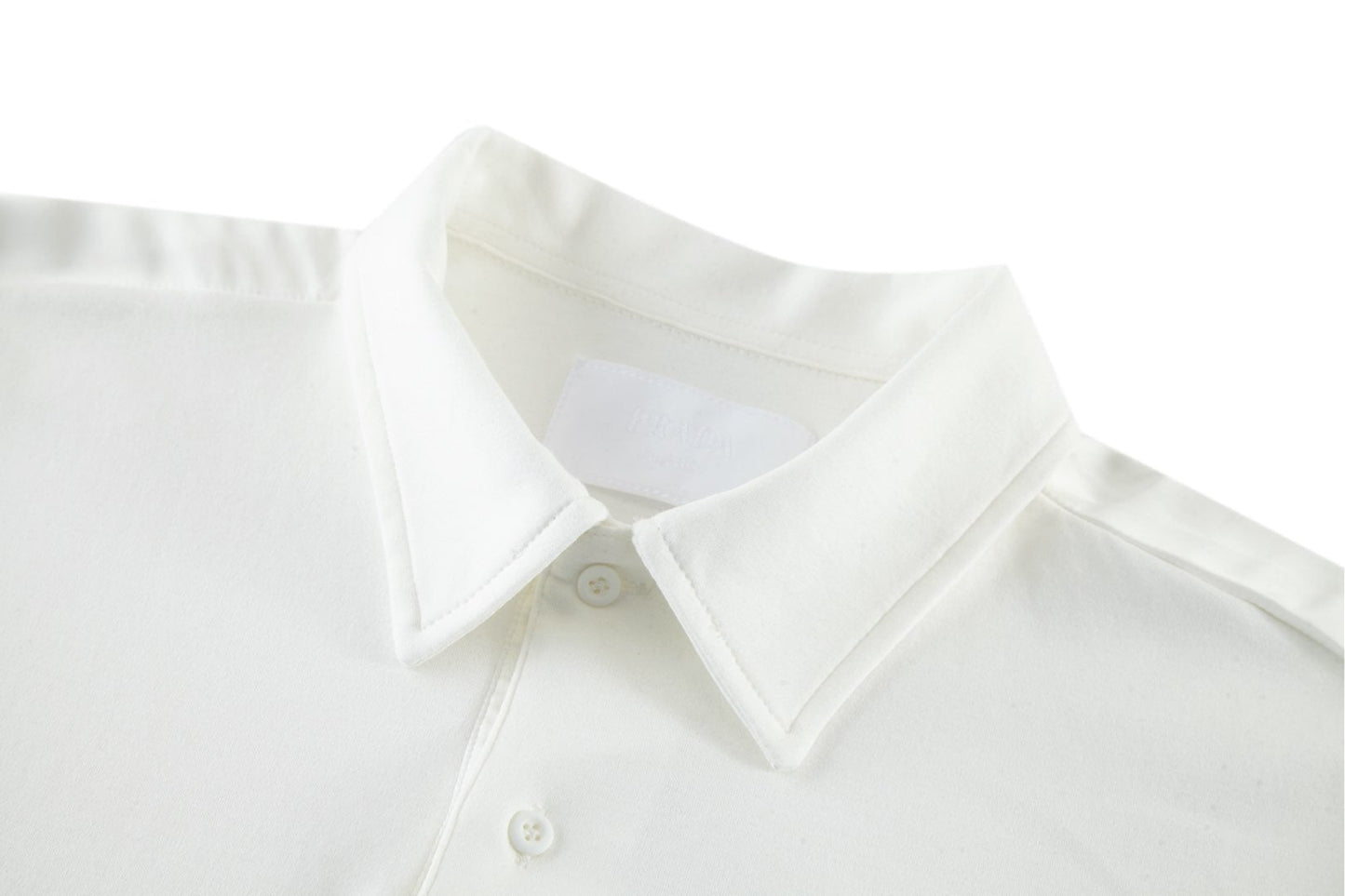25 Nylon patchwork pocket polo shirt