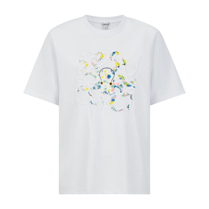 25ss Octopus embroidered short sleeves