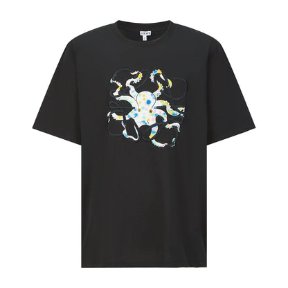25ss Octopus embroidered short sleeves