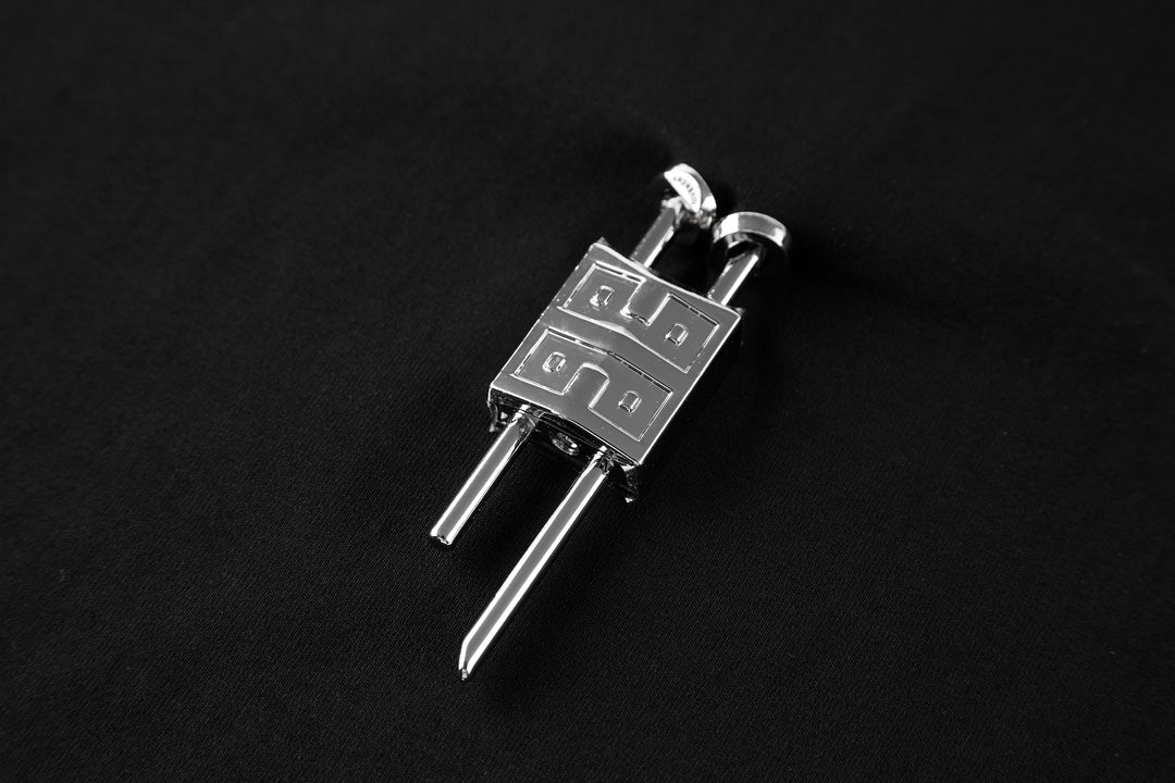 Lock pendant short sleeves