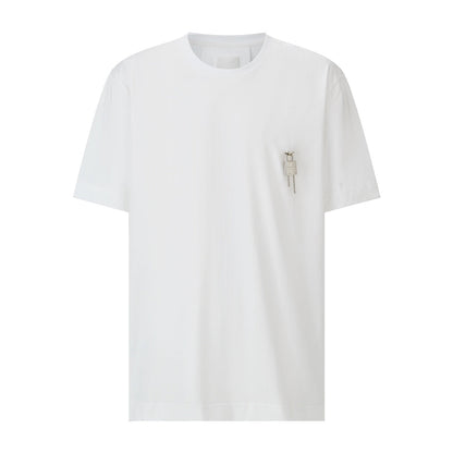 Lock pendant short sleeves