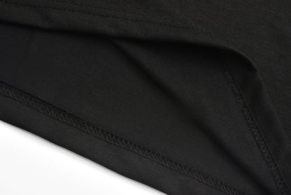 Shoulder embroidered short sleeves