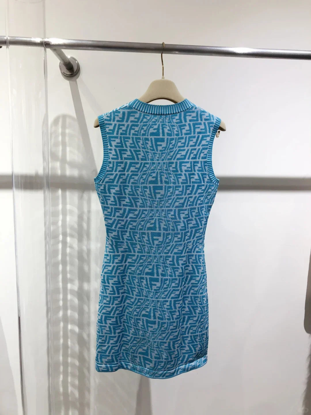 Full logo camisole skirt
