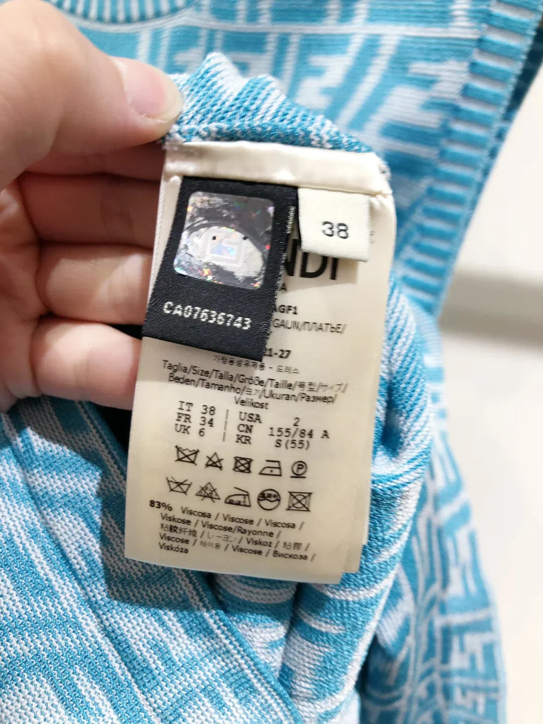 Full logo camisole skirt