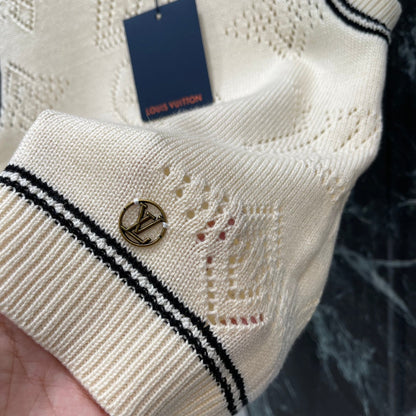 25ss Round neck knitted vest