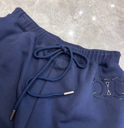 25ss Casual lazy sweater + shorts set