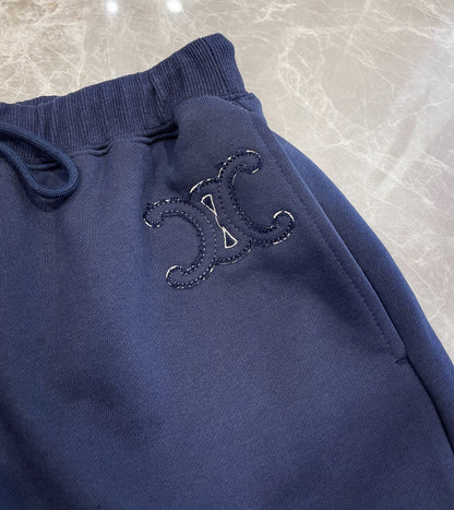 25ss Casual lazy sweater + shorts set