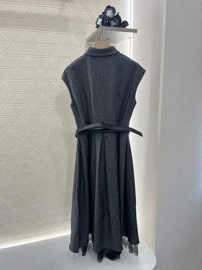 25SS Belt lace dress