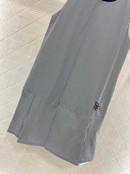 25SS Striped vest skirt