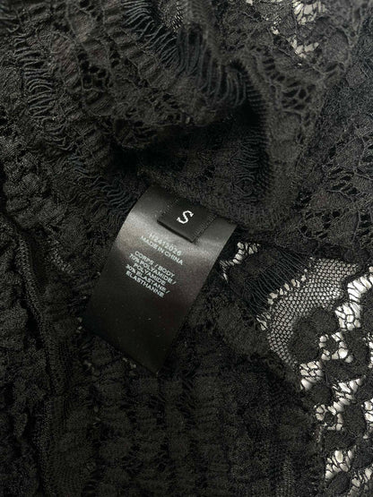 25SS Lace long sleeved top