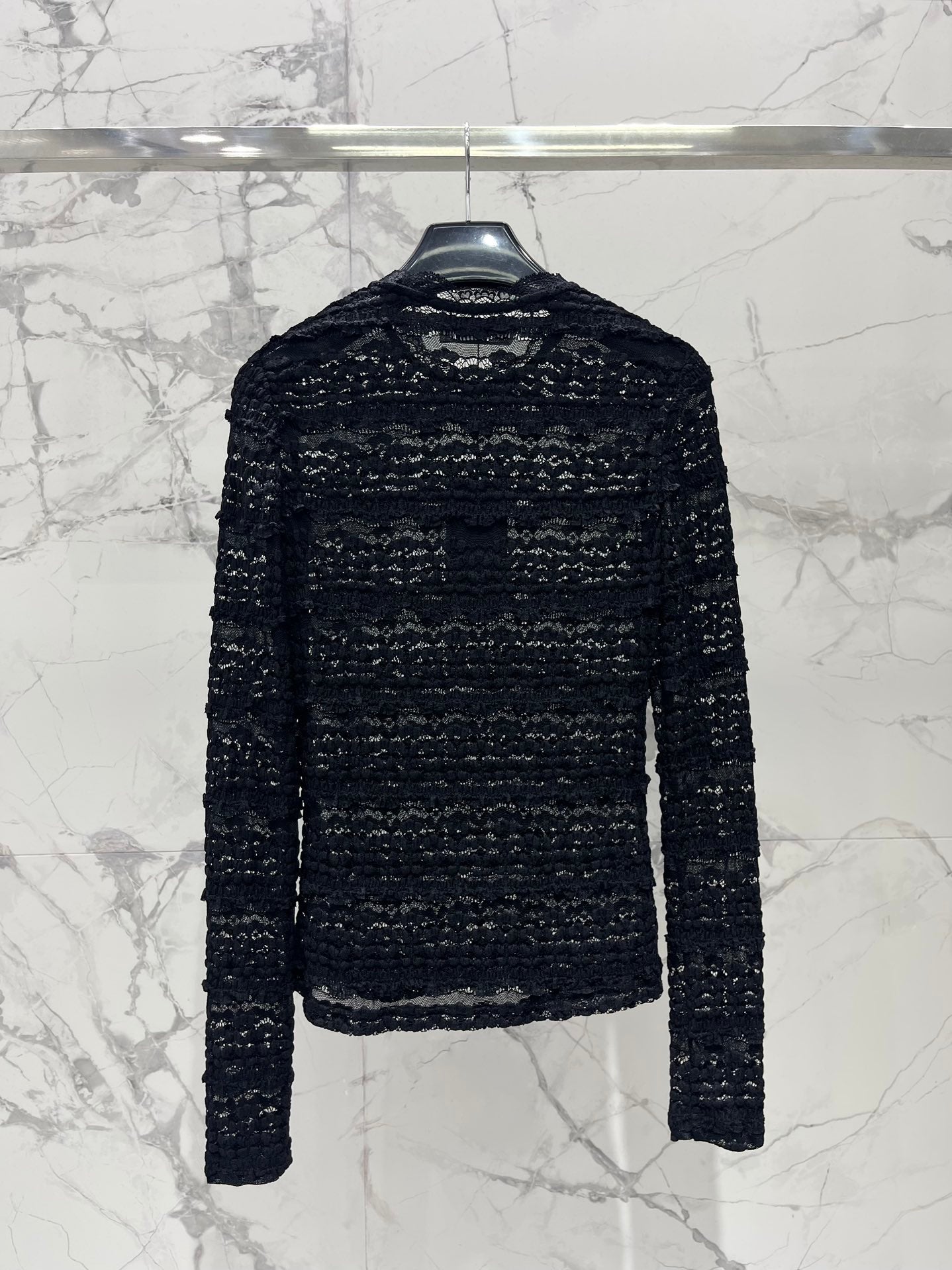 25SS Lace long sleeved top