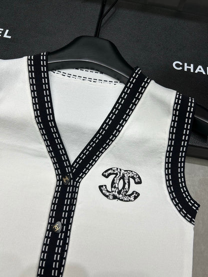 25 new Rhinestone logo vest