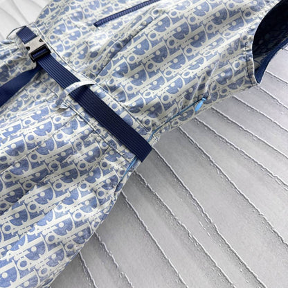25 Jacquard Waistband Vest Skirt