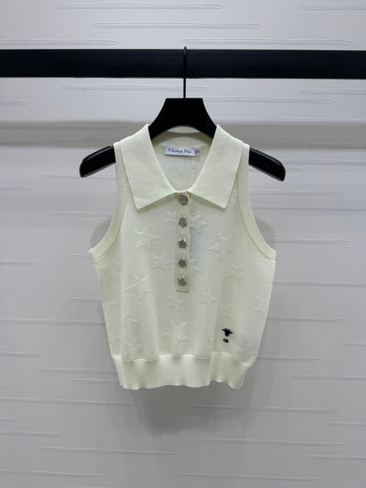25 Lapel Knit Vest
