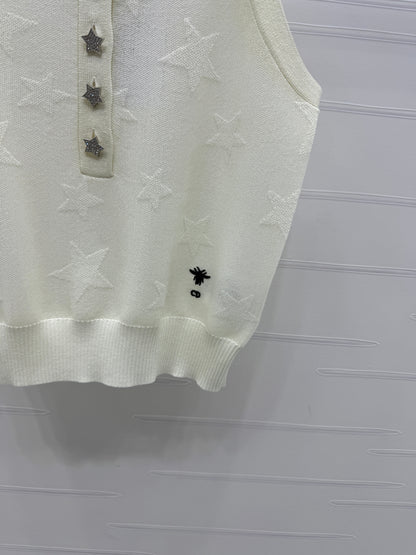 25 Lapel Knit Vest