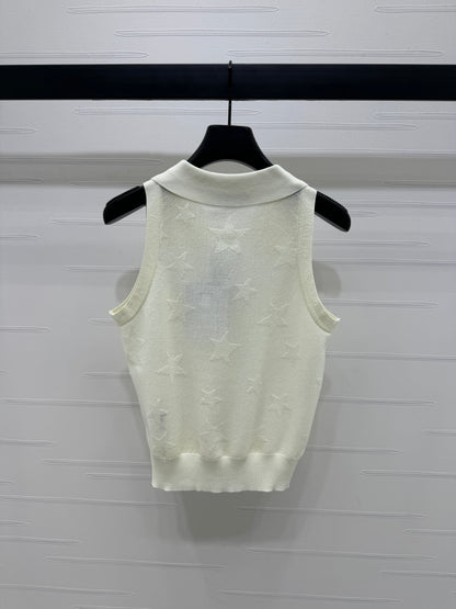 25 Lapel Knit Vest