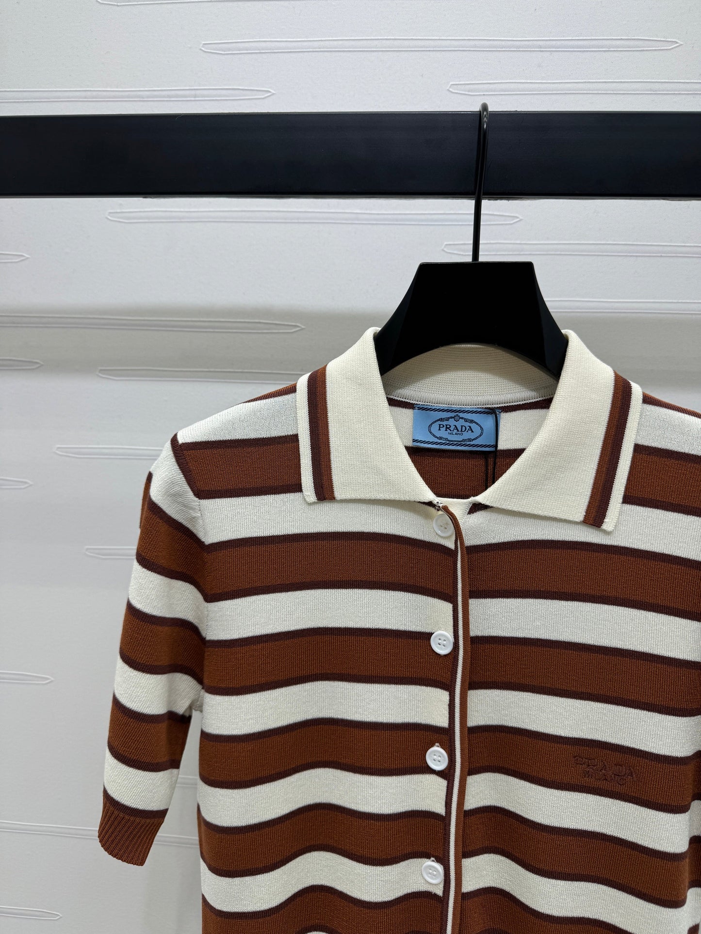 25 Lapel Striped Knit Short Sleeve Cardigan!