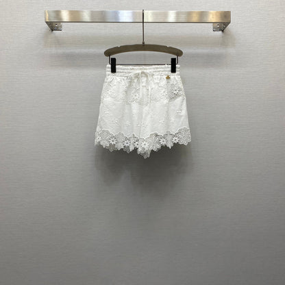 25  Embroidered Delicate Vest + Skirt Set
