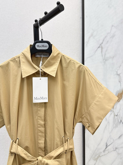 25 The latest long shirt dresses for spring and summer(white Yellow Brown)