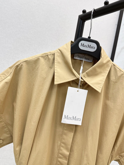 25 The latest long shirt dresses for spring and summer(white Yellow Brown)