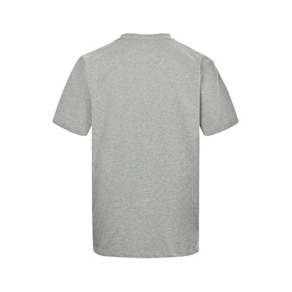 cursive signature embroidered lettering short sleeves