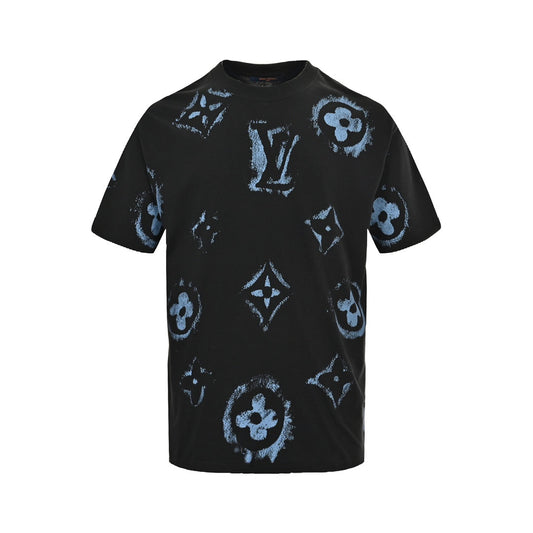 25ss Short sleeves with big logo printed all over