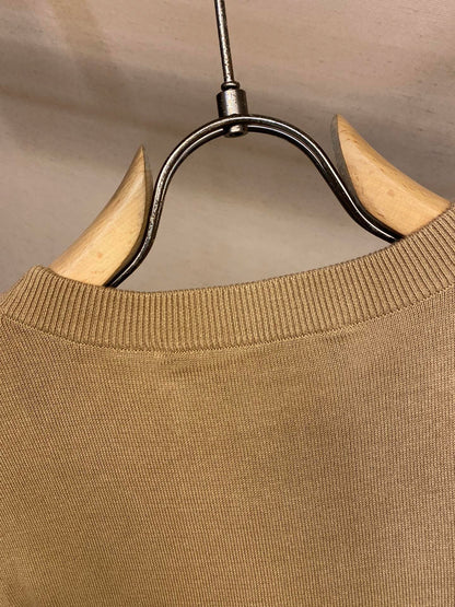 25ss sleeve jacquard T-shirt