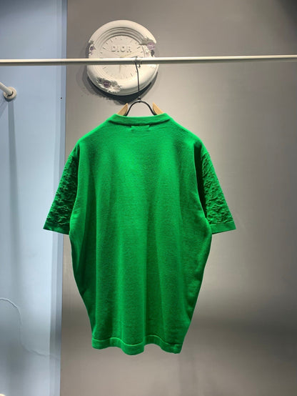 25ss sleeve jacquard T-shirt