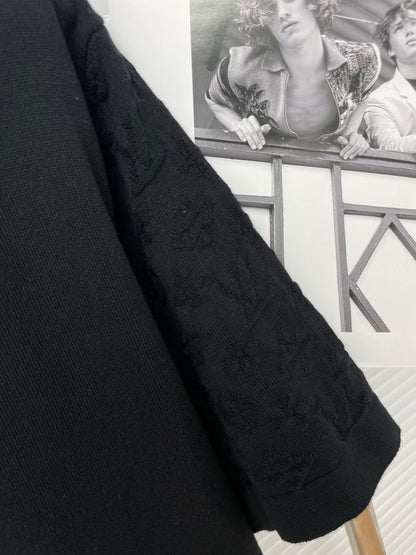 25ss sleeve jacquard T-shirt