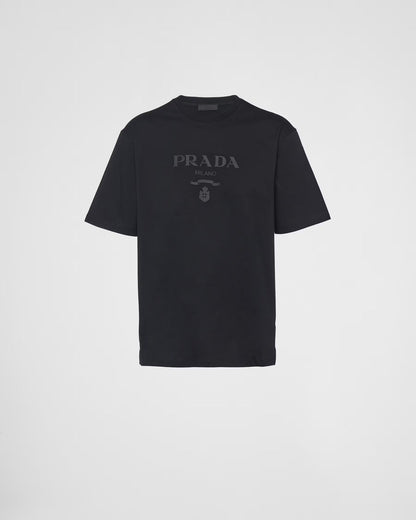 25ss New letter logo light three-dimensional embroidery short-sleeved T-shirt