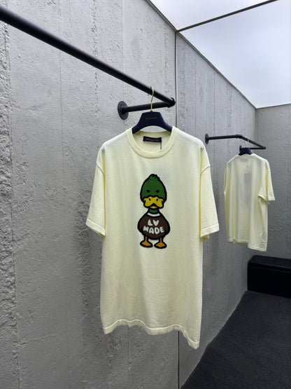 Duck wool short sleeves