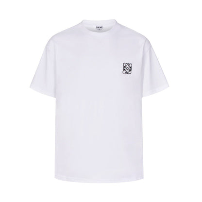 NEW lew round neck embroidered T-shirt