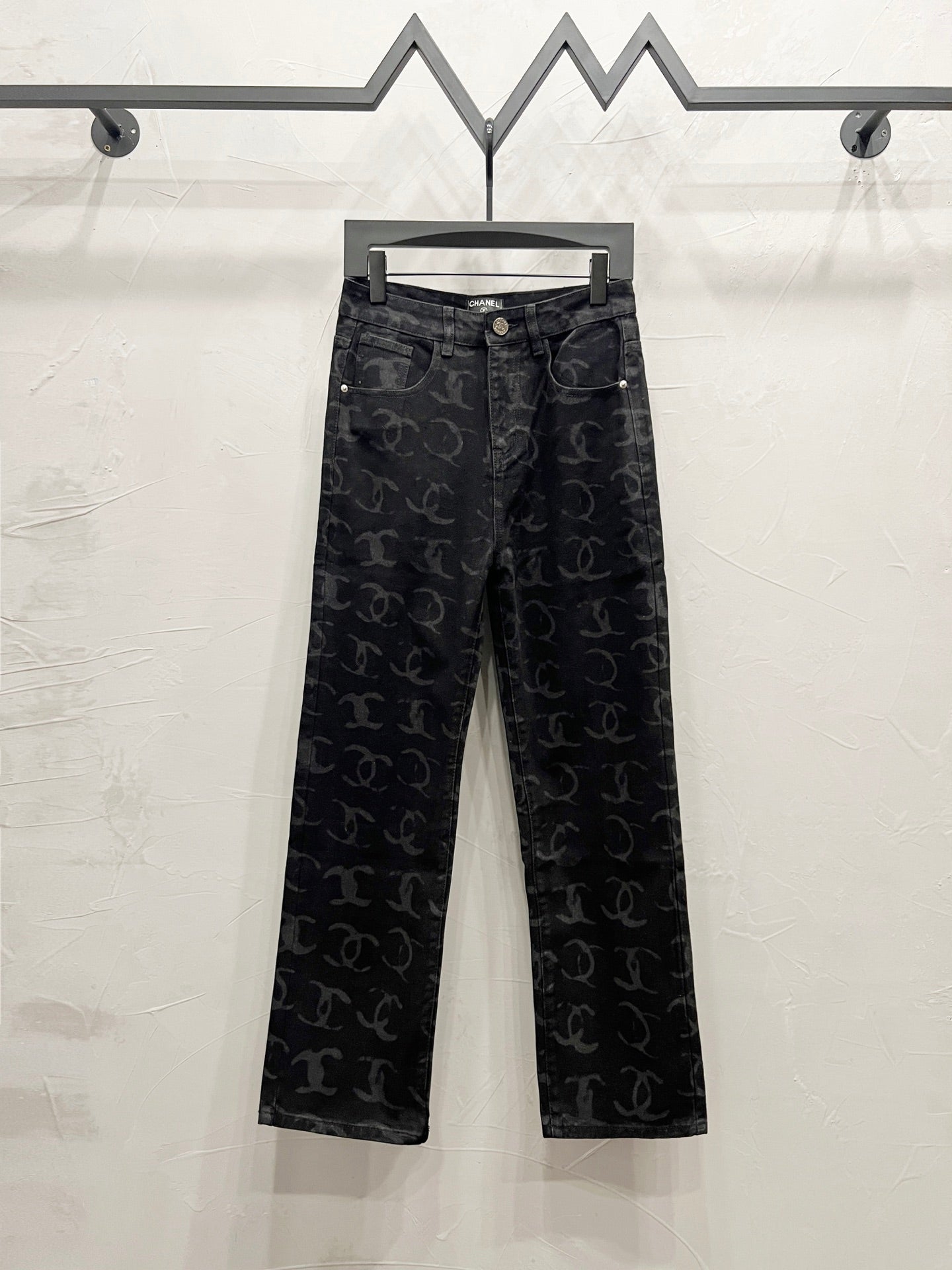 C Classic All-Over Logo Jeans