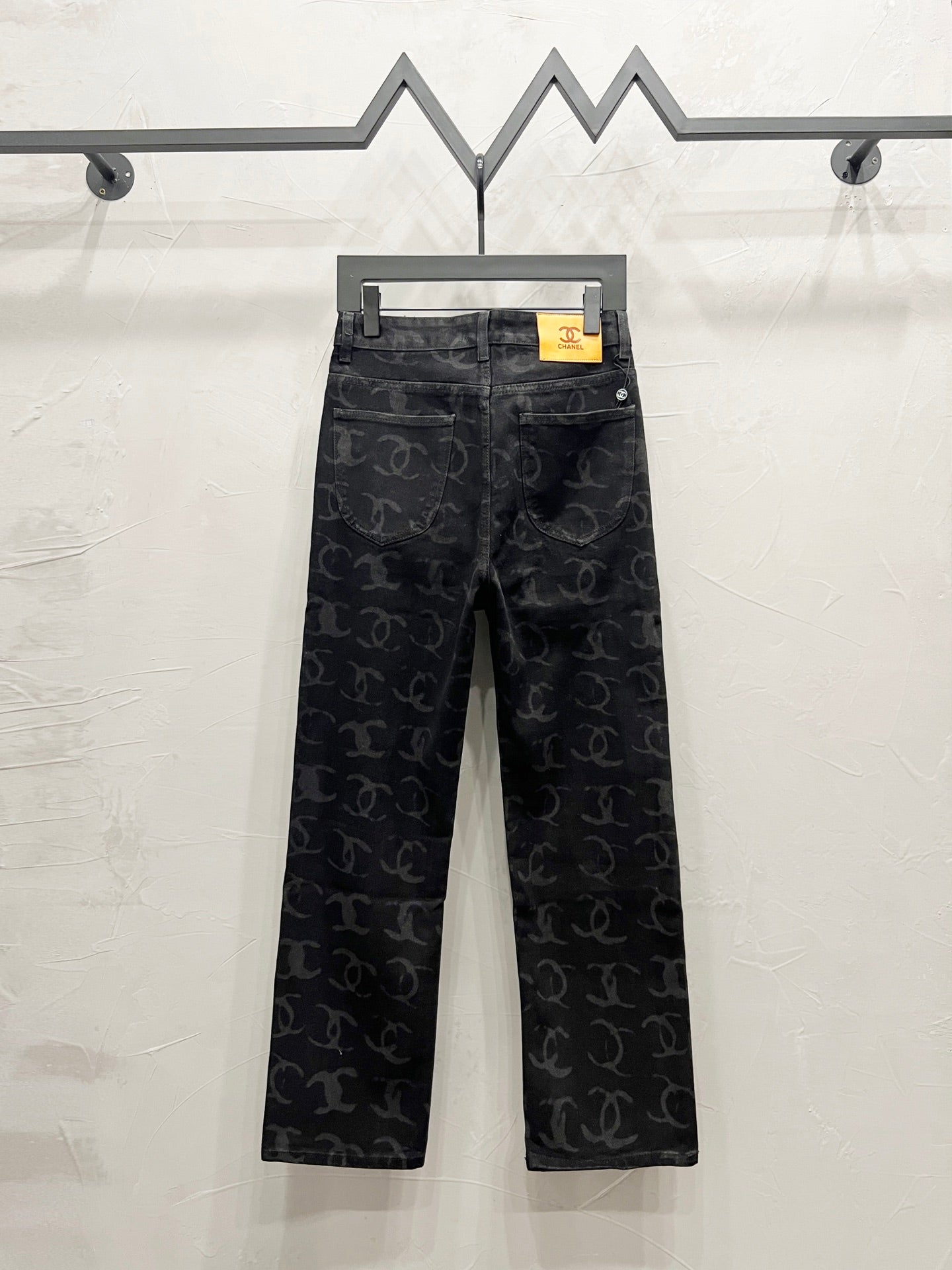 C Classic All-Over Logo Jeans