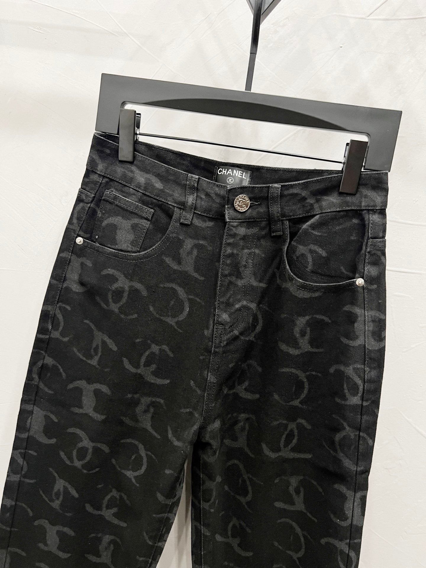 C Classic All-Over Logo Jeans