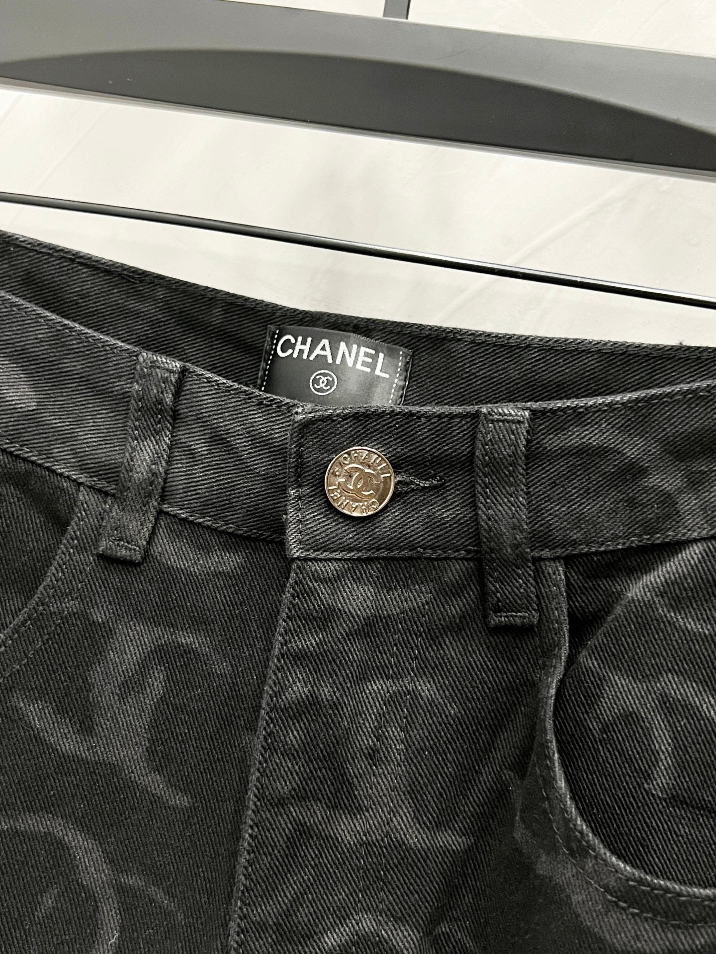 C Classic All-Over Logo Jeans