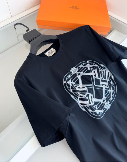 25SS Theme printed round neck short-sleeved T-shirt