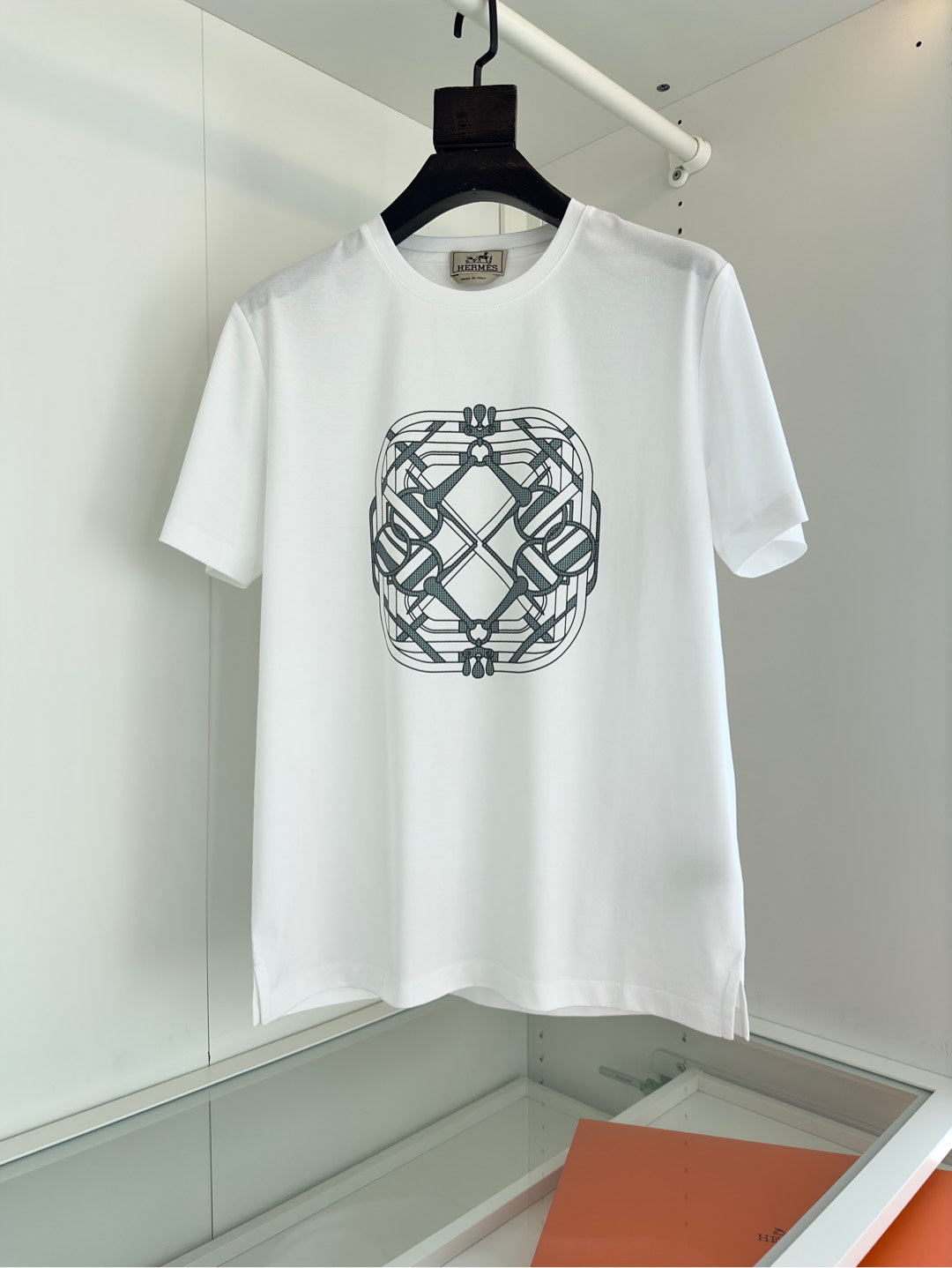 25SS Theme printed round neck short-sleeved T-shirt