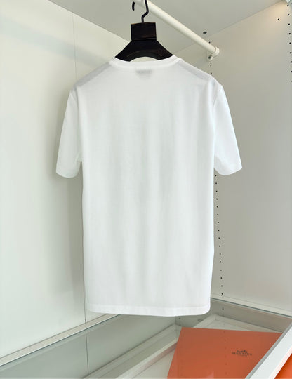 25SS Theme printed round neck short-sleeved T-shirt