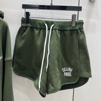 Hooded zip track suit